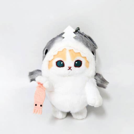 K-Wonderland - Wholesale Keychain - Women's - Mofusand Shark Costume bag charms Key Chain 13cm5