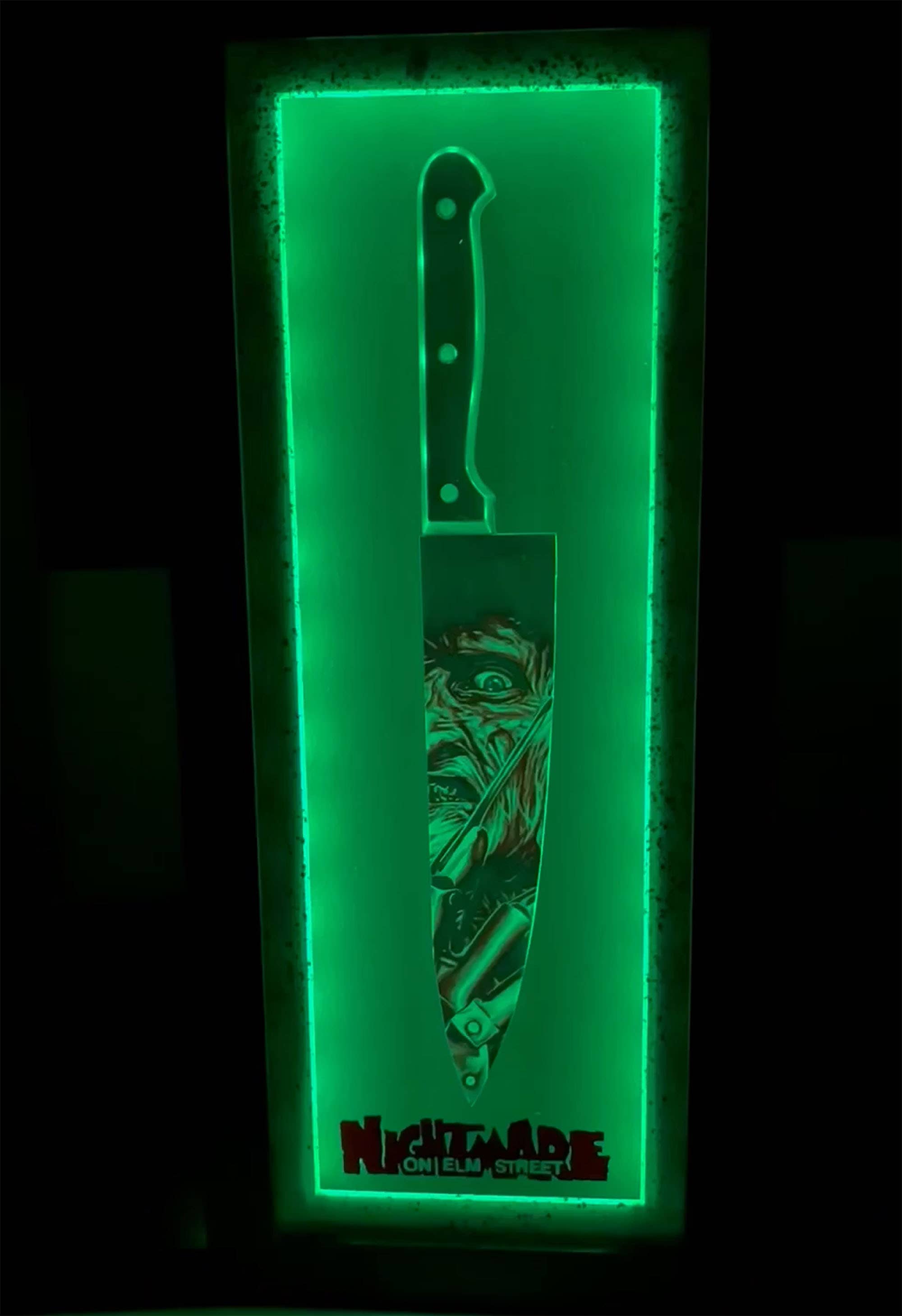 Crow Butterfly Horror – wholesale Wall Accent – Scream VI - Light - Horror 3D Frame with optional LED Light0