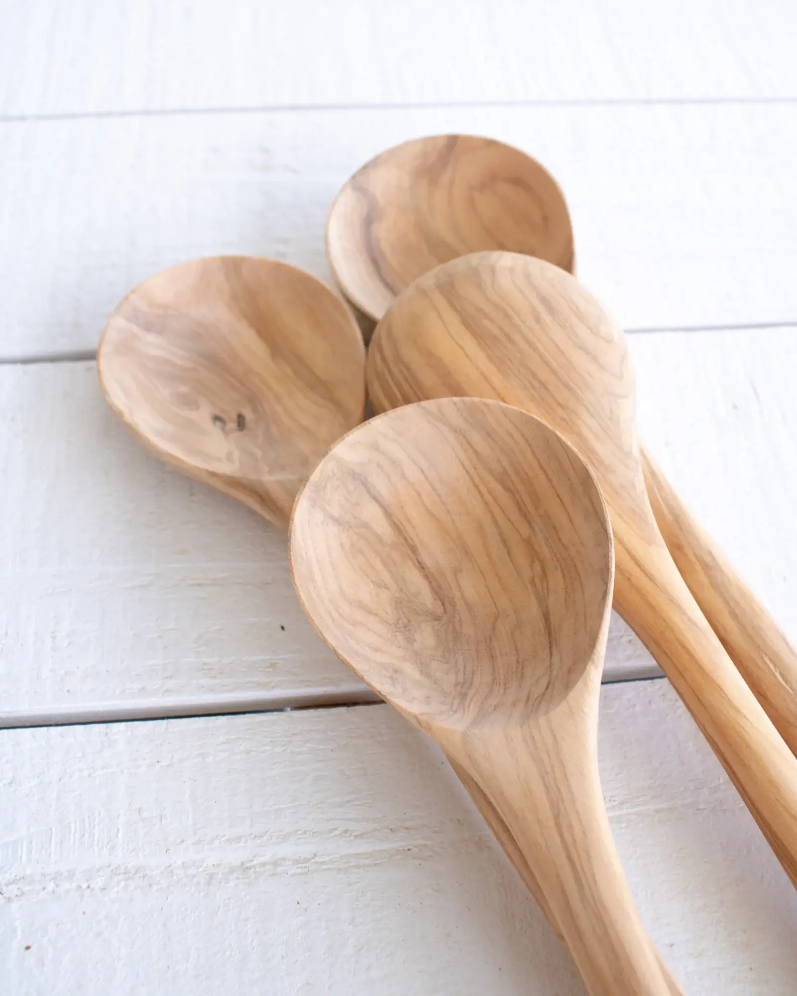 High crafty – wholesale Serving utensil – Set of 2 Handmade Moroccan Olive Wood Serving Spoons1