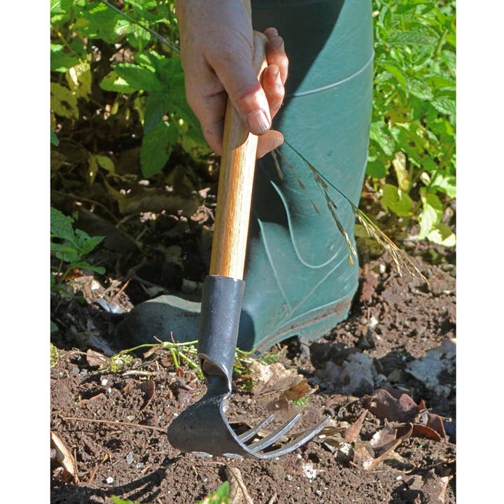 Ameico UK Ltd - Wholesale Garden Tool - Master Shin's Anvil - Gardening #70 Hand Cultivator 3-Tine