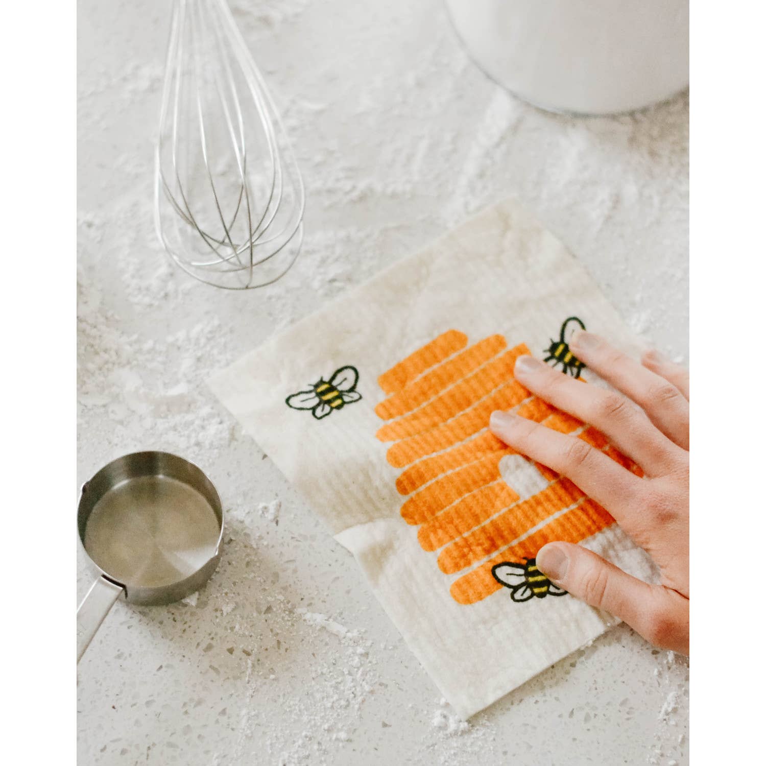 Ecologie - Vente Torchon - Torchon suédois Bees5