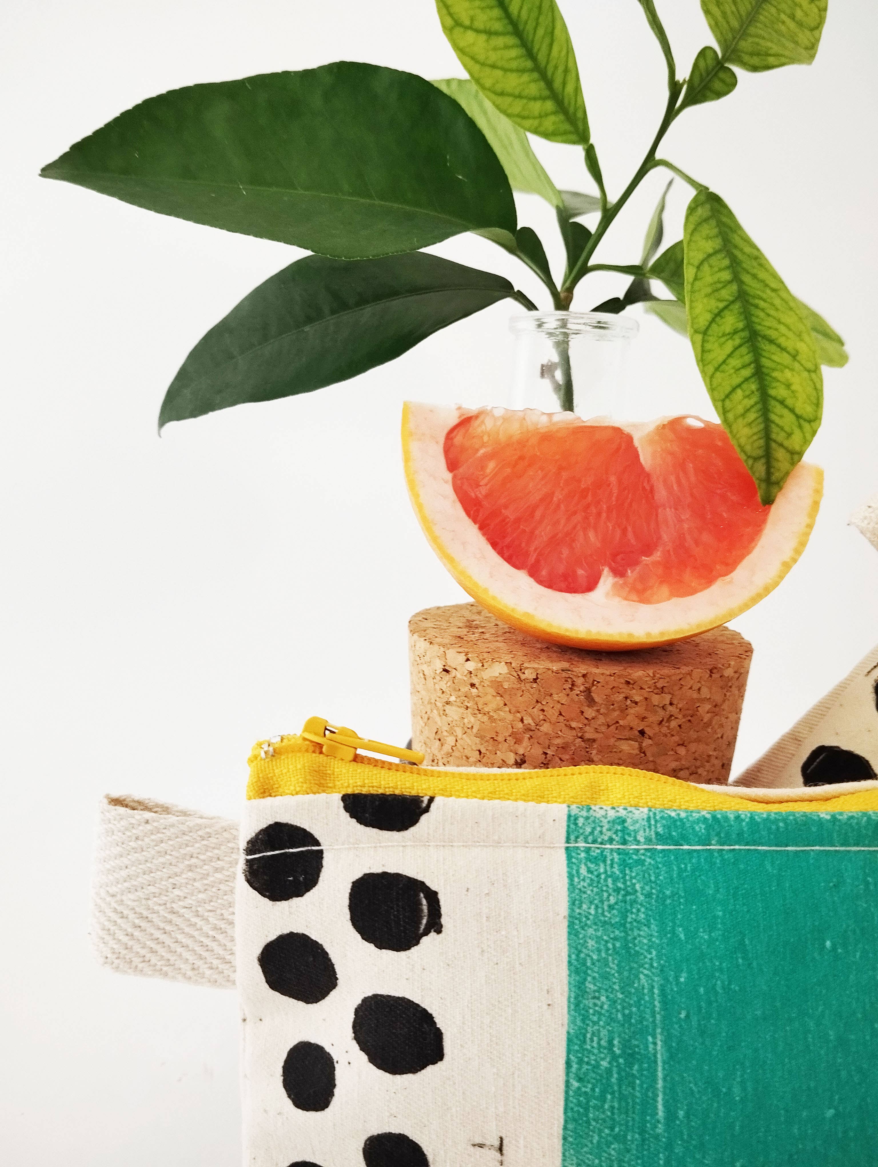 The Ink Job - Wholesale Pouch - Women's - Teal Blue Zipper Pouch1