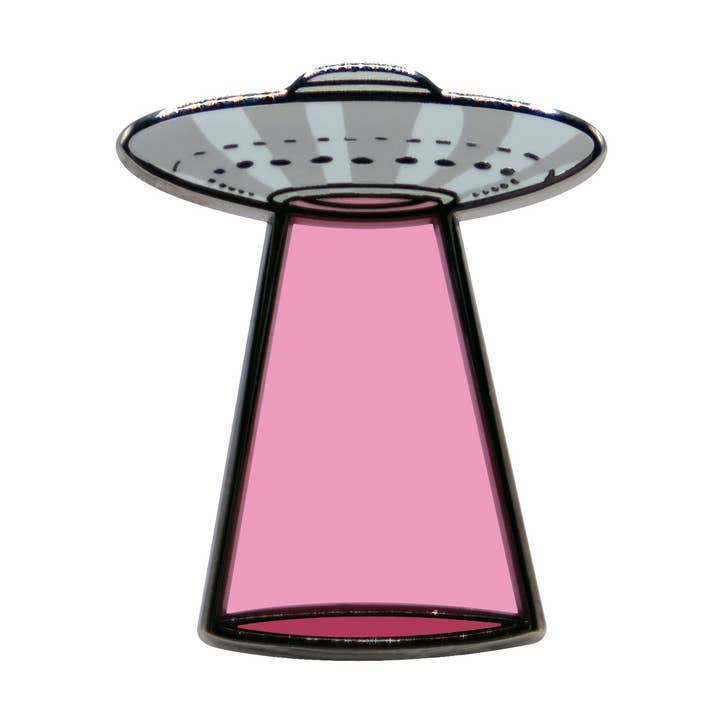 UFO-Anstecknadel - Rot für den Großhandel von Kingpinz