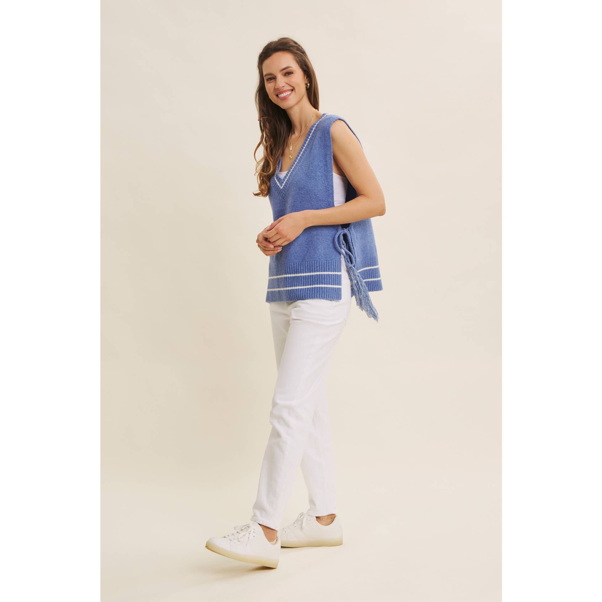 in february - Wholesale Outerwear Poncho - Women's - ECO-FRIENDLY EFFORTLESSLY ESSENTIAL SWEATER PONCHO VEST16