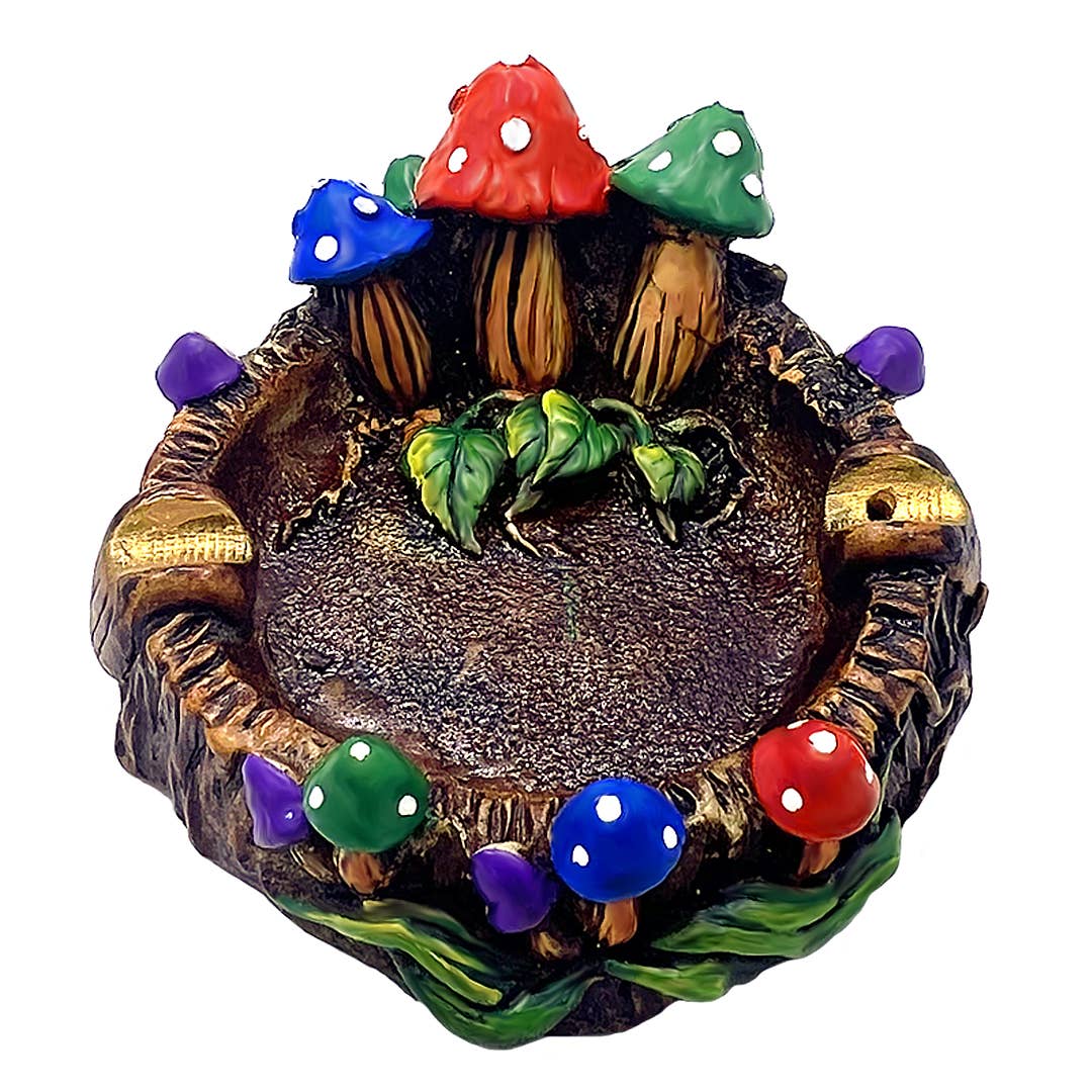 Pichincha - Vente Cendrier - Cendrier rond en forme de figurine avec plusieurs champignons10