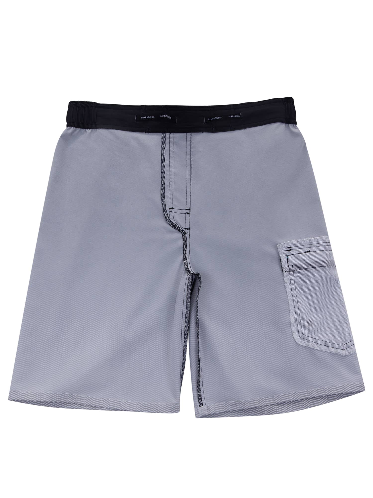 Rokka & Rolla - Wholesale Swim Shorts - Men's - Men's 9" Half Elastic Waist Board Swim Shorts Swimwear43