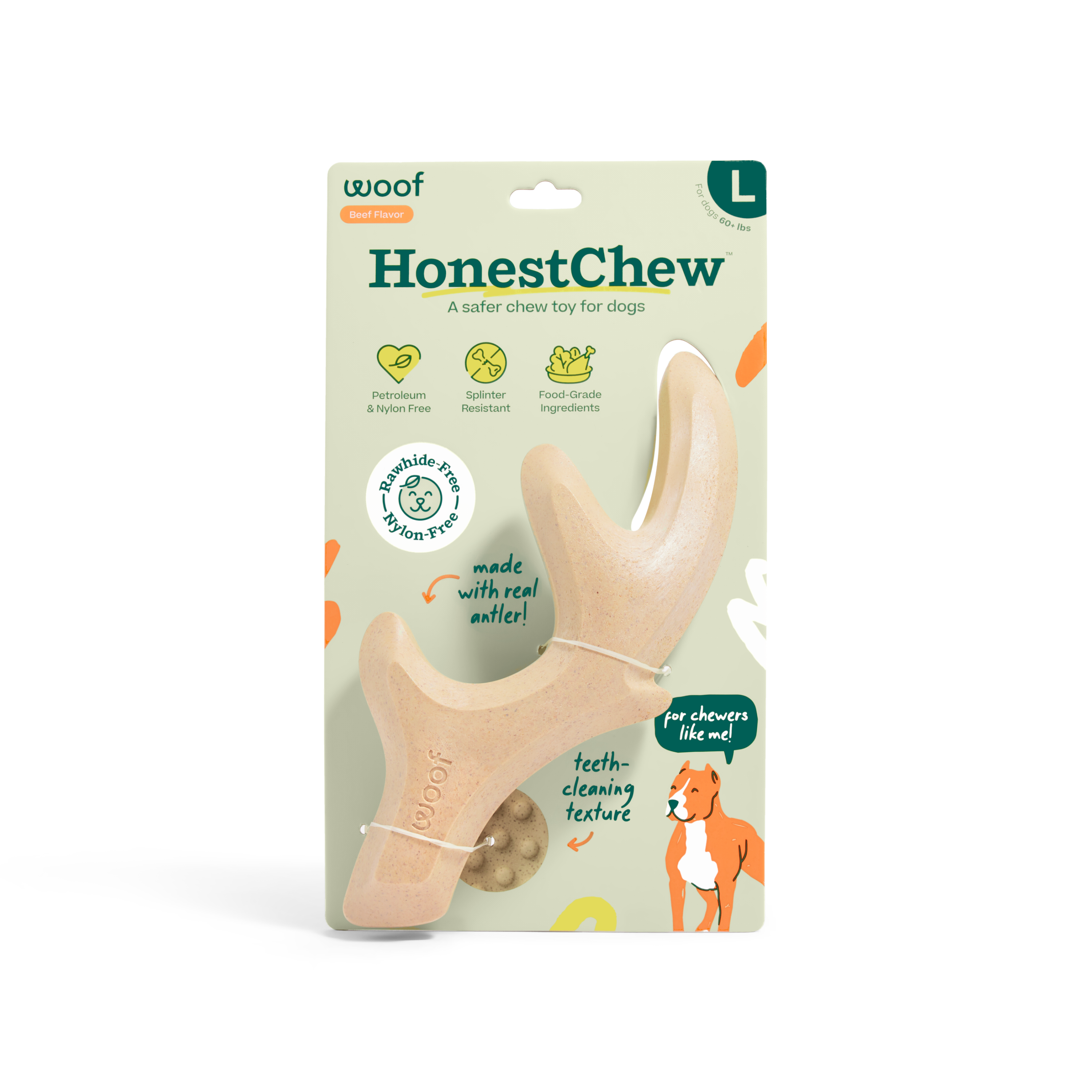 Woof - Wholesale Pet Chew Toy - Dog - HonestChew5