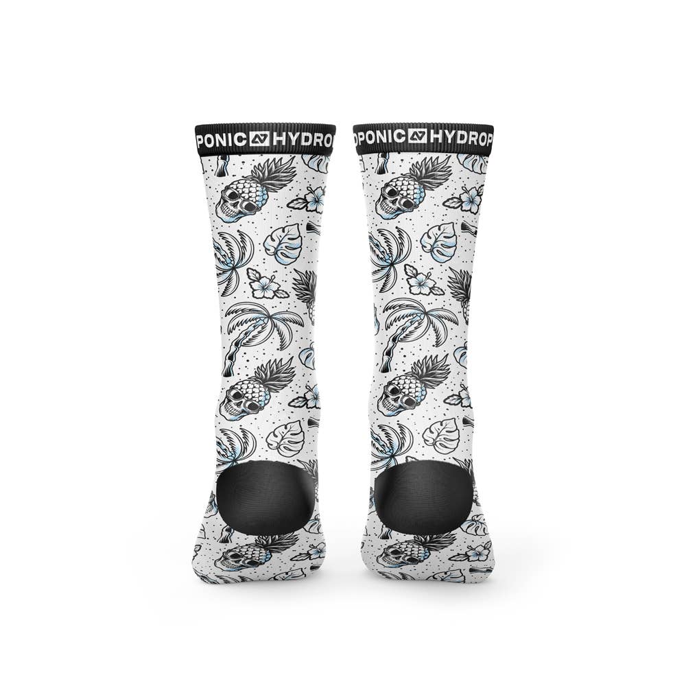 Hydroponic - Wholesale Socks - Unisex - SK Flagship 14-Tropical White2