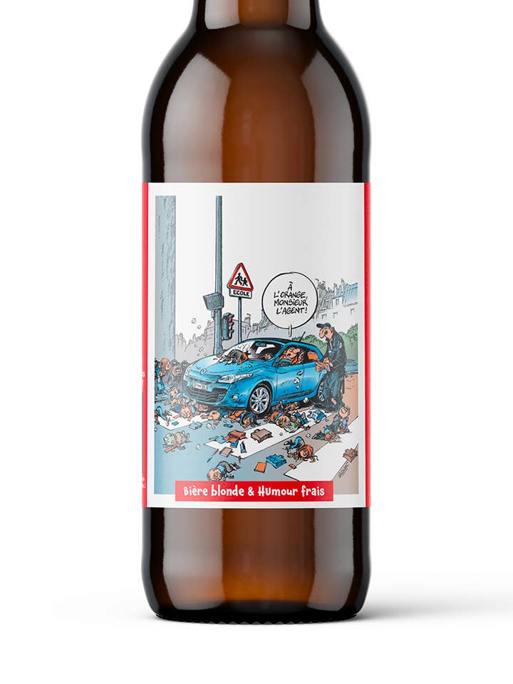 Glacial Fluid - N°3 Gaudelette 12 x 33cl for wholesale by Brasserie de France