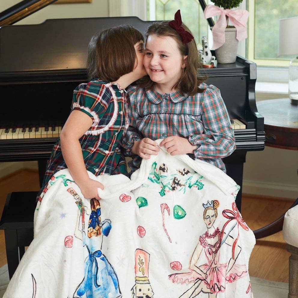 Over the Moon Gift - Wholesale Bedding Blanket - Kids & Baby - Nutcracker Minky Blanket1