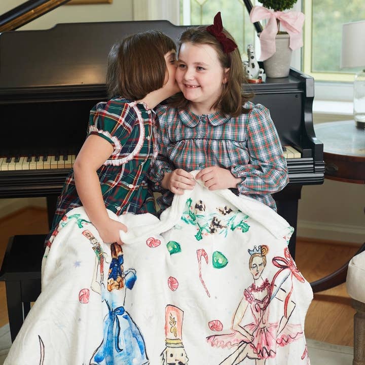 Over the Moon Gift - Wholesale Bedding Blanket - Kids & Baby - Nutcracker Minky Blanket1