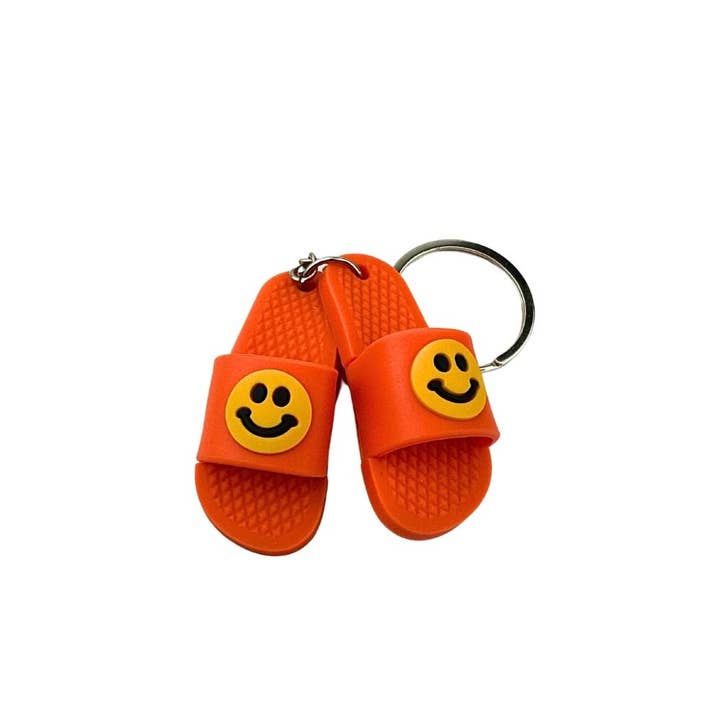 ZKY Wholesale - Wholesale Keychain – Child - Cute Rubber Slipper Keychain1
