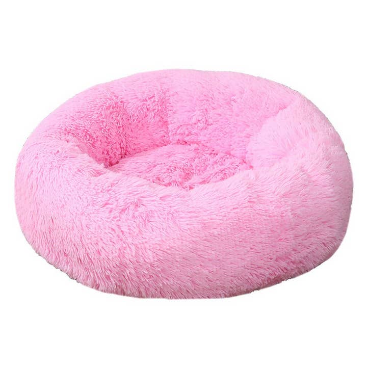 PAWPAWwholesale - Wholesale Pet Bed - Cat/Dog - Fluffy Donut Cat Bed – Plush & Cozy Pet Cushion_CWMM52799