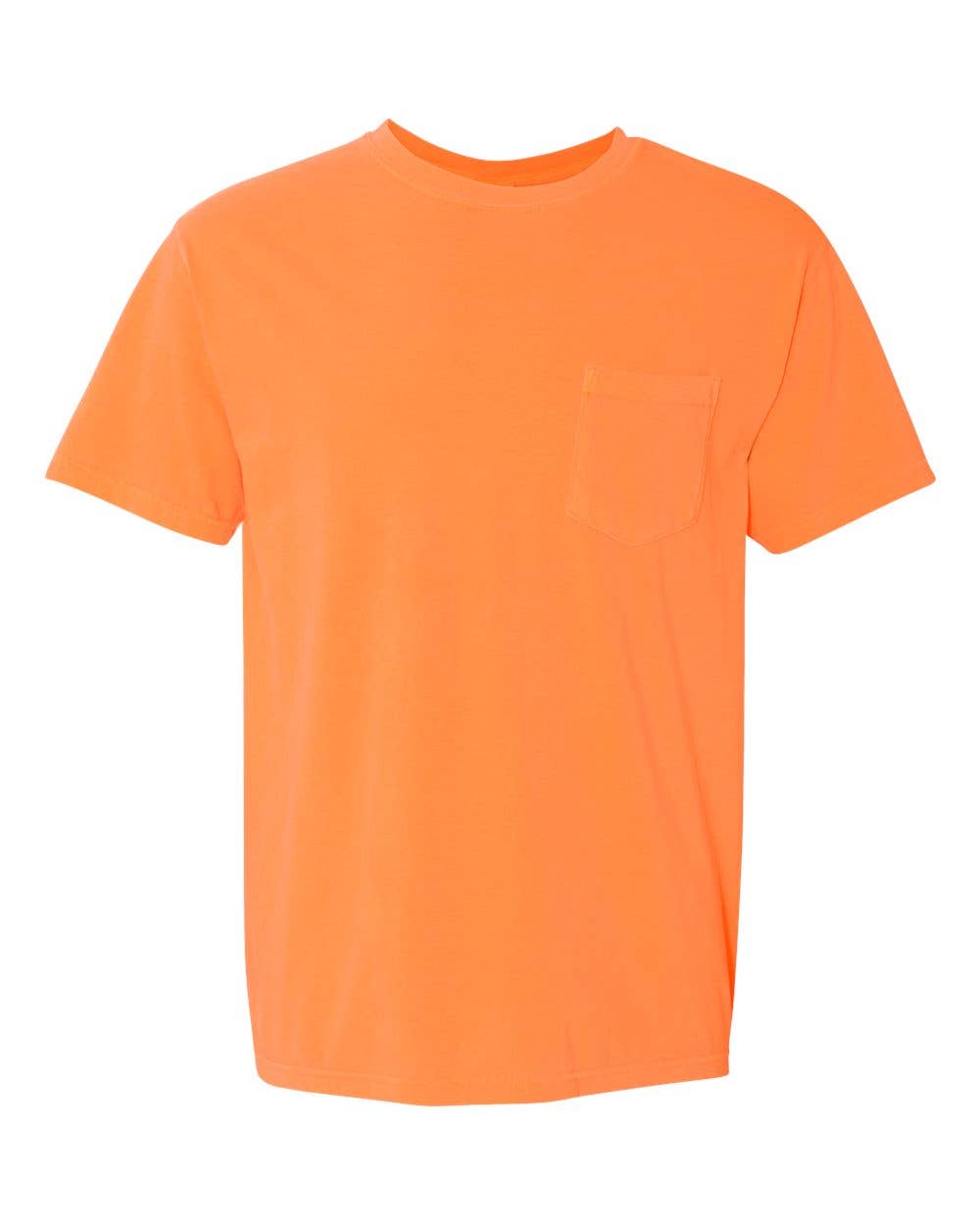 MYES BULK APPAREL - Vente T-shirt – unisexe - T-shirt Comfort Colors Heavyweight avec poche en 100 % coton filé à l'anneau40