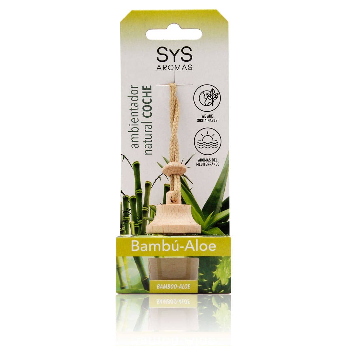 Laboratorio SYS – Engroshandel Luftfrisker til bilen – unisex – Aloe Vera-Bambus 7 ml bilduft fra SYS Aromas0