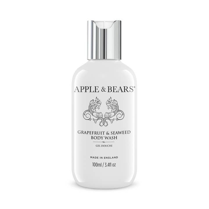 Gel douche Travel au pamplemousse et aux algues 100 ml/3,4 fl oz pour la vente par APPLE & BEARS