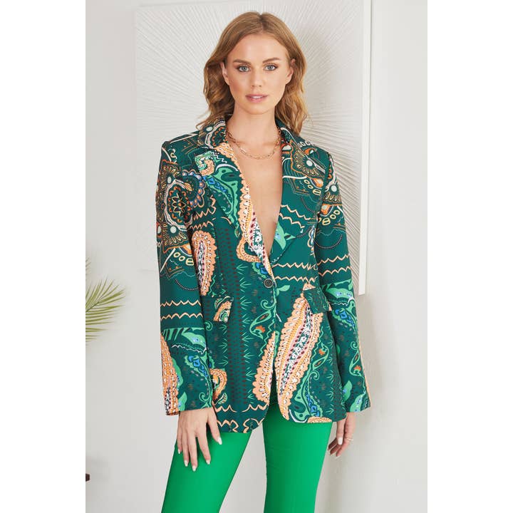 51080-PAISLEY-HUNTER GRØN for engroshandel hos VENTI6