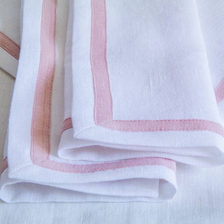 Liem Home - Wholesale Dinner & Cloth Napkin - Linen Napkins with Mitered Corners and Edging6