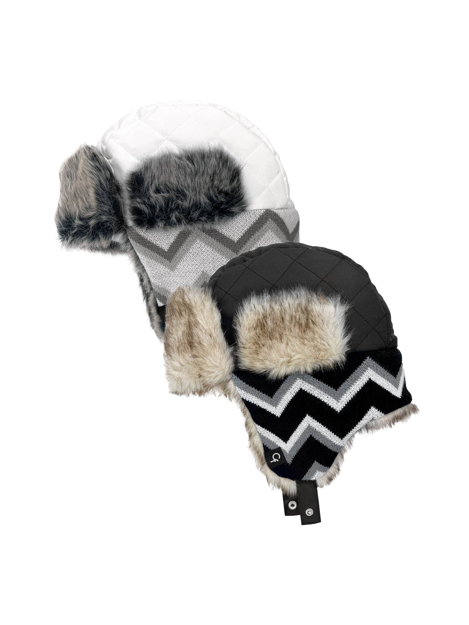 Grand Sierra - Wholesale Trapper/Bomber Hat - Women's - Quilted Trapper with Faux Fur Trim0
