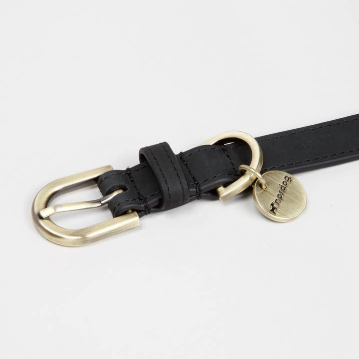 Nordog - Wholesale Pet Collar - Dog - Thomas Dog Collar Coal1