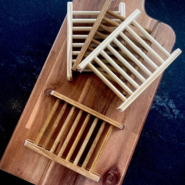 Love Libby LLC - Wholesale Bath Soap Dish - Wooden Soap Tray