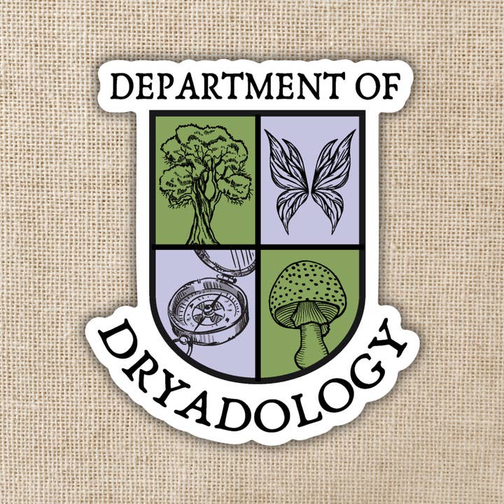 Kingdom of Threads - Wholesale Sticker - Department Of Dryadology Sticker | Emily Wilde