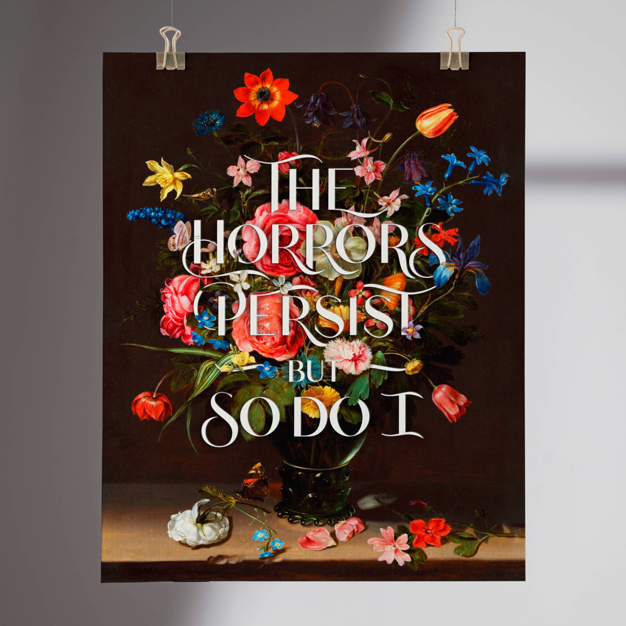 Typeset Studio - Wholesale Art Print - The Horrors Persist - Altered Classic Art Print2