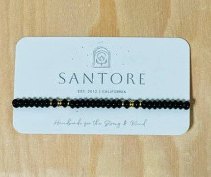 Santore Jewelry Company - Wholesale Beaded Bracelet - Linea Beaded Stretch Bracelet - Ships Carded13