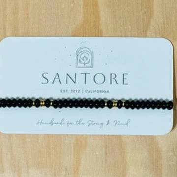 Santore Jewelry Company - Wholesale Beaded Bracelet - Linea Beaded Stretch Bracelet - Ships Carded13