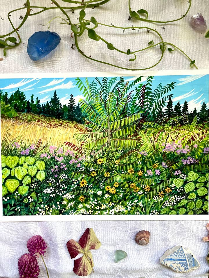 Autumn in the Kettles Print for wholesale by Lilly Carr Art