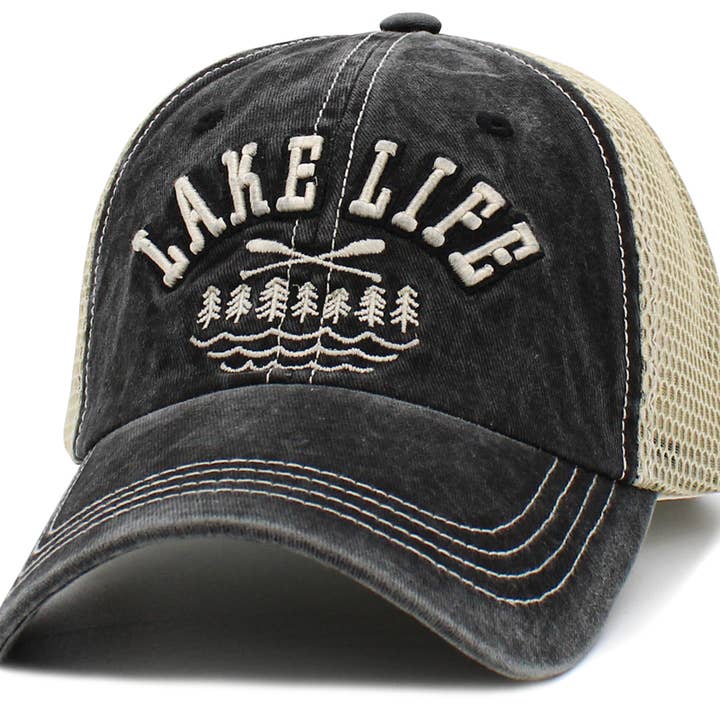 KBETHOS - Wholesale Baseball Cap - Men's - Lake Life Vintage Ballcap
