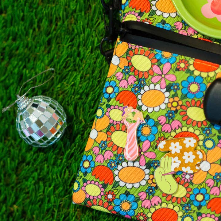 The Peach Fuzz - Wholesale Pouch - Women's - POTpourri Floral Smell-Proof Stash Bag