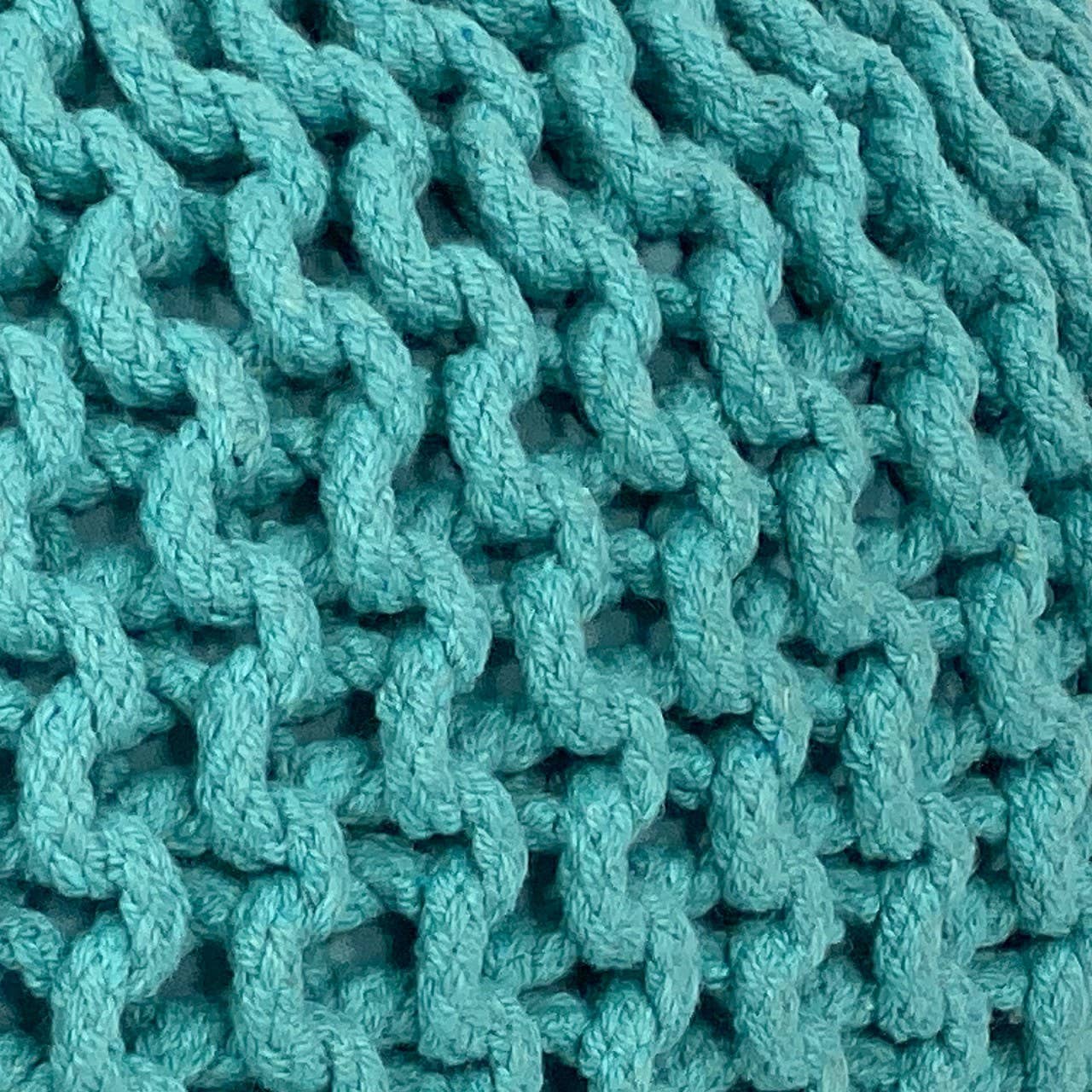 Voglrieder - Wholesale Pouf - Pouf, diameter 55 cm, knitted stool, pouf, pouf, floor cushion, large9