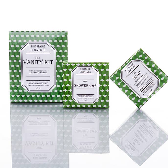 Room Collection Store - Vendita all'ingrosso Saponette - Linea Cortesia Sapone Quadrato 20 gr - THE MAKE IN NATURE