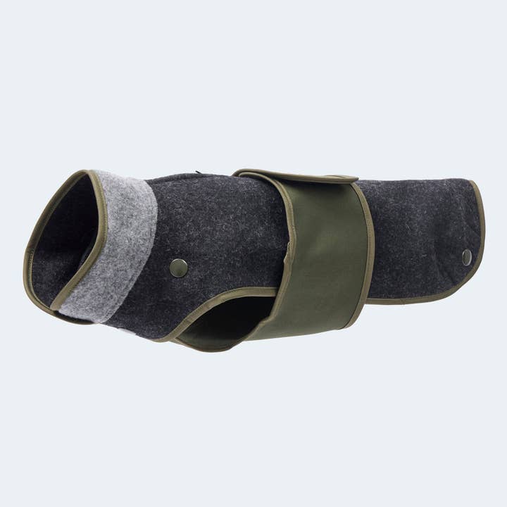 Leopold's Finest for dogs - Wholesale Pet Coat - Dog - Loden coat with removable fleece for dachshunds and small dogs16