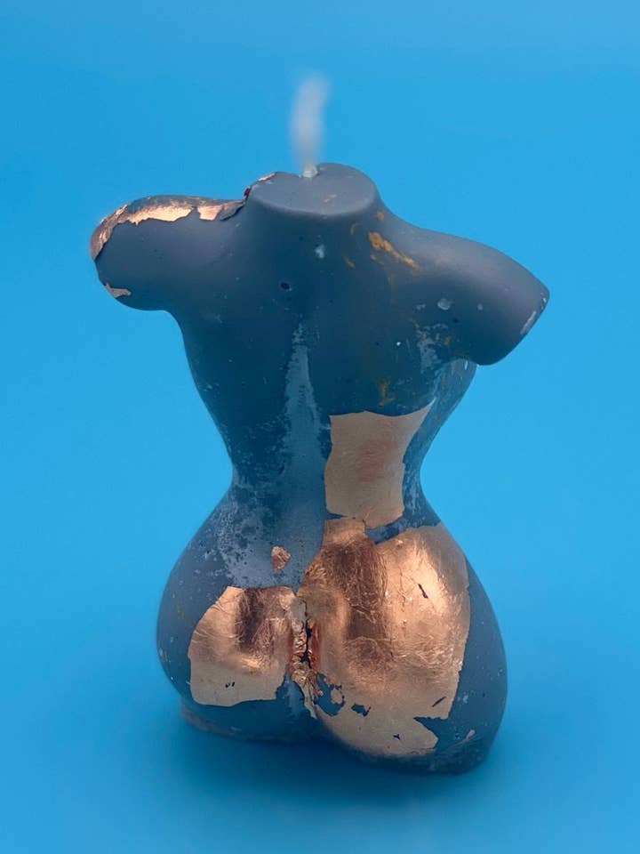 Naakte kaars voor wholesale door Pugglewick candles