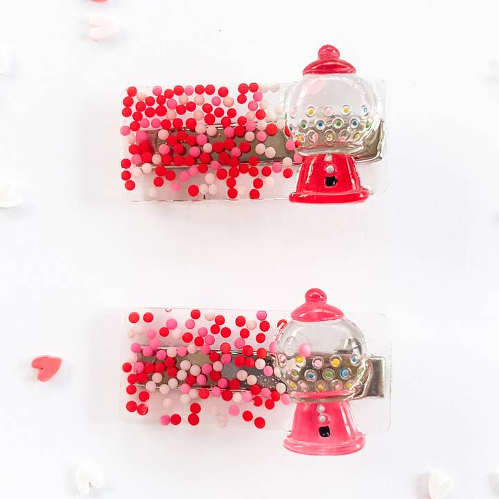 Valentinstag-Haarspange - Mädchen Valentinstag-Haarspange - Mädchen für den Großhandel von Ava Bowtique