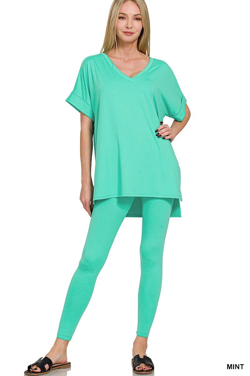 Vanilla Monkey - Wholesale Lounge Set - Women's - Brushed Dty Microfiber Loungewear Set18