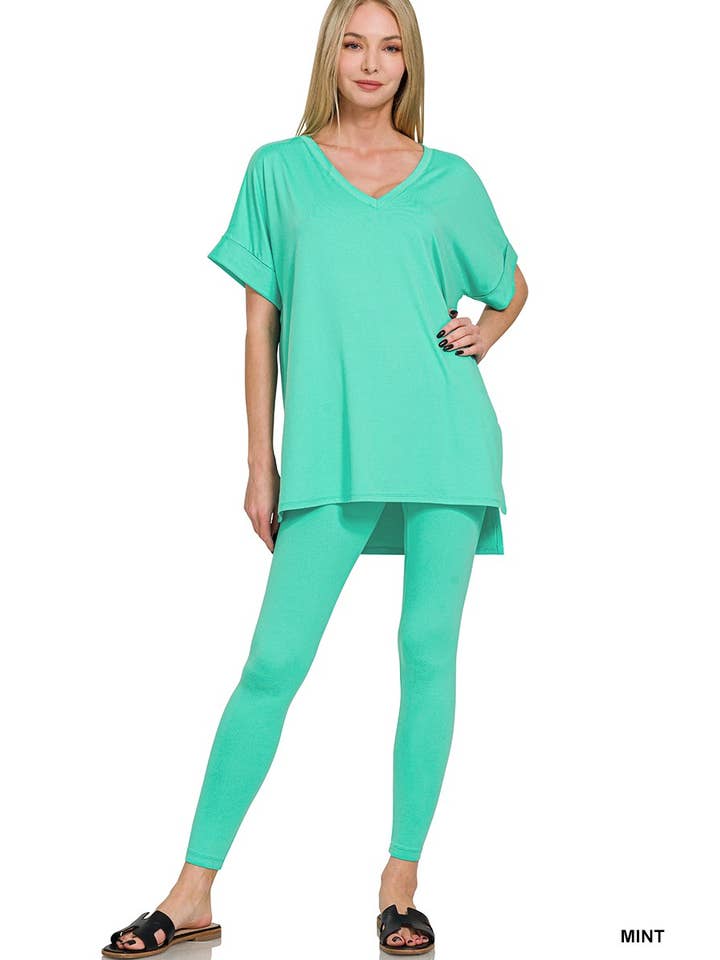 Vanilla Monkey - Wholesale Lounge Set - Women's - Brushed Dty Microfiber Loungewear Set18