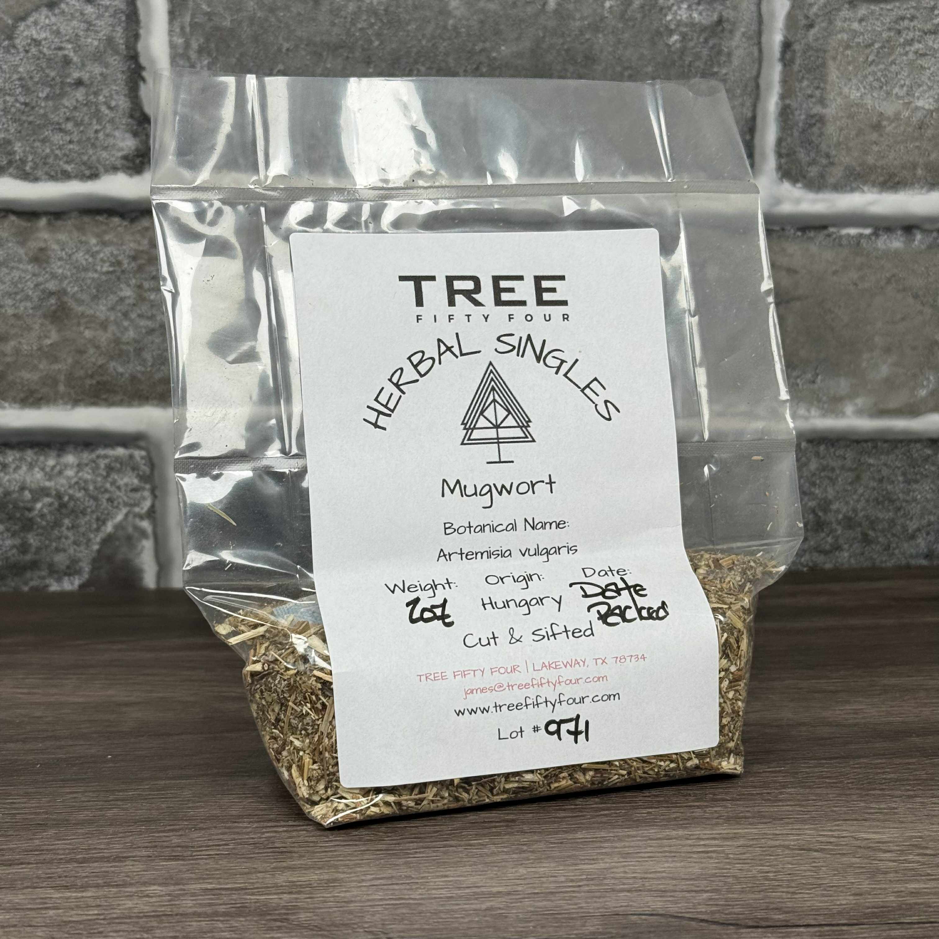 Tree Fifty Four - Wholesale Loose Tea - Mugwort | 2oz - 1 KG | Bulk Herbs5