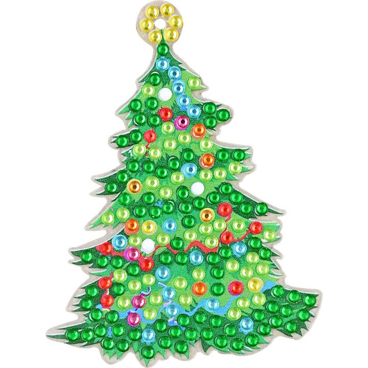 Peter Pauper Press - Wholesale DIY Craft Kit - Kids - Big Gem Painting Christmas Ornaments Kit7