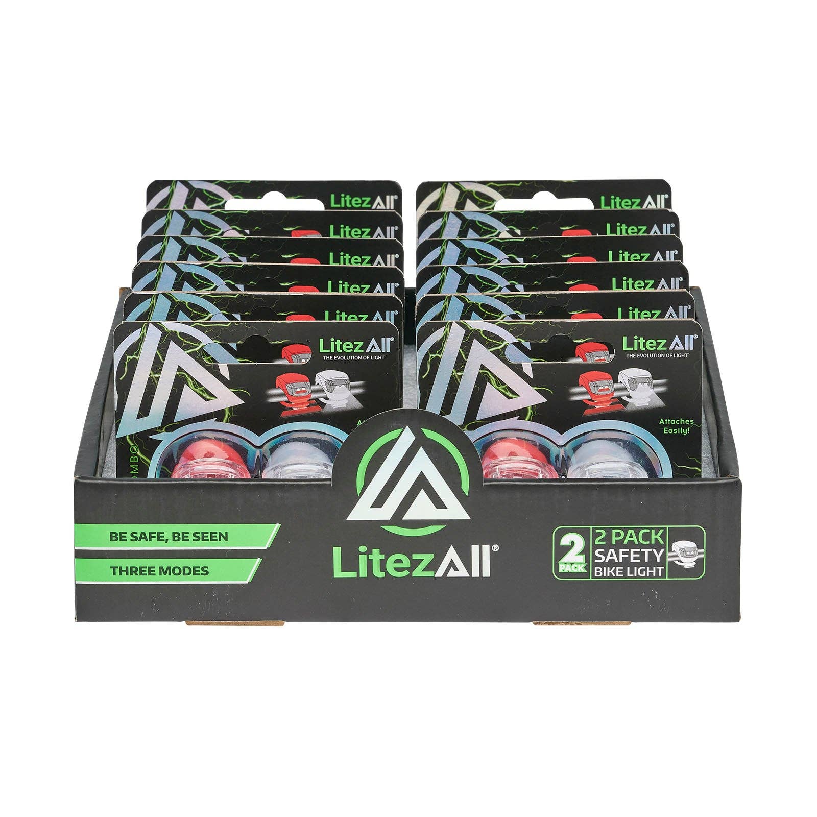 LitezAll - Wholesale Biking Accessories - LitezAll LED Bike Safety Lights Headlight and Tail Light17