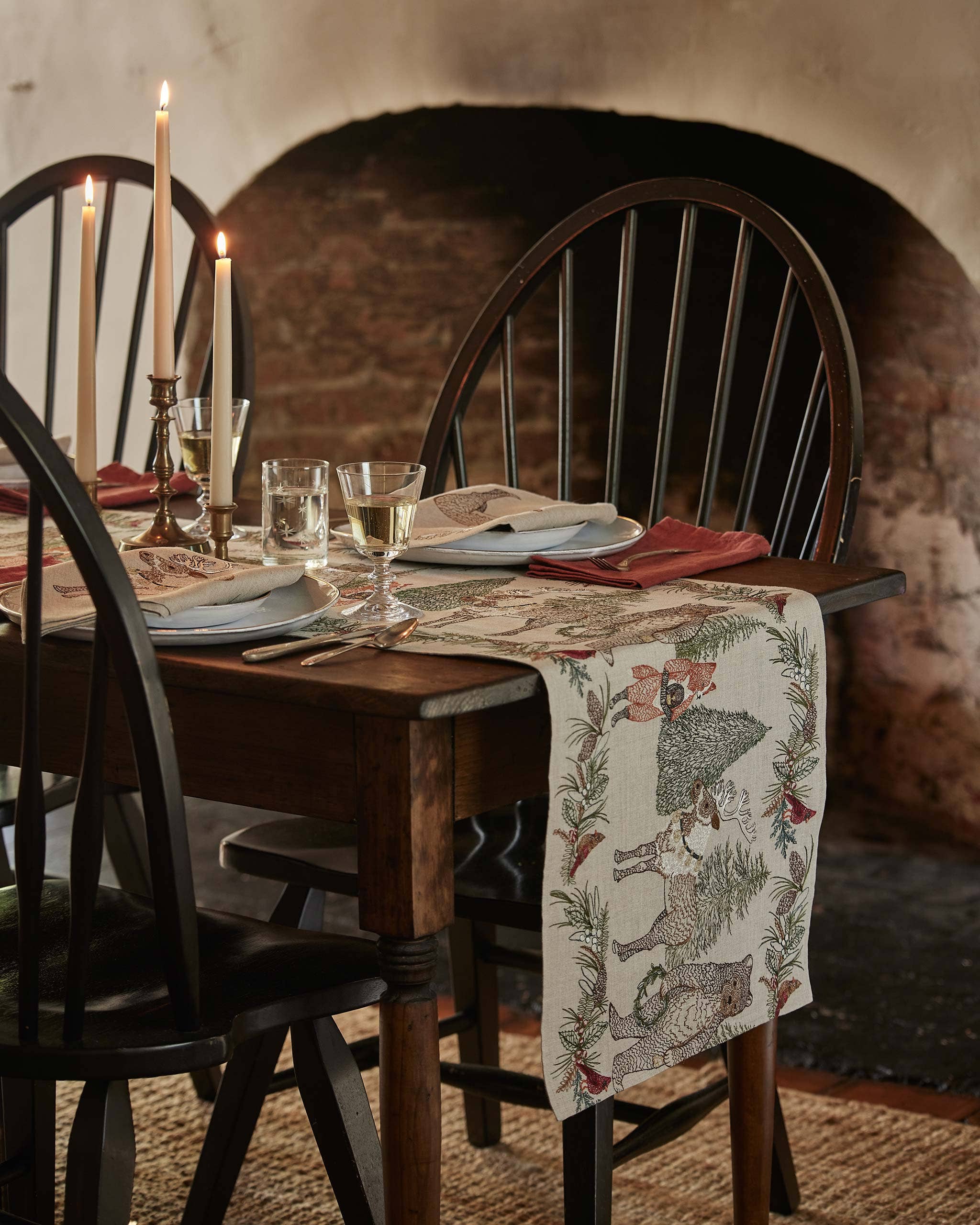 Coral & Tusk – wholesale Löpare – Julstämning löpare för bordet4