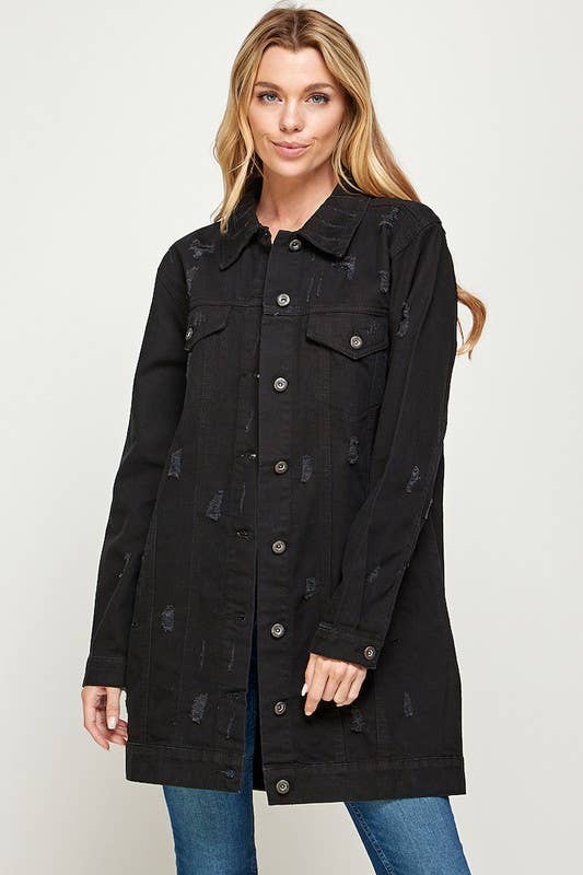 patrol jeans - Wholesale Denim Jacket - Women's - Women's Denim Jacket with Distressed (OPEN PACK)15