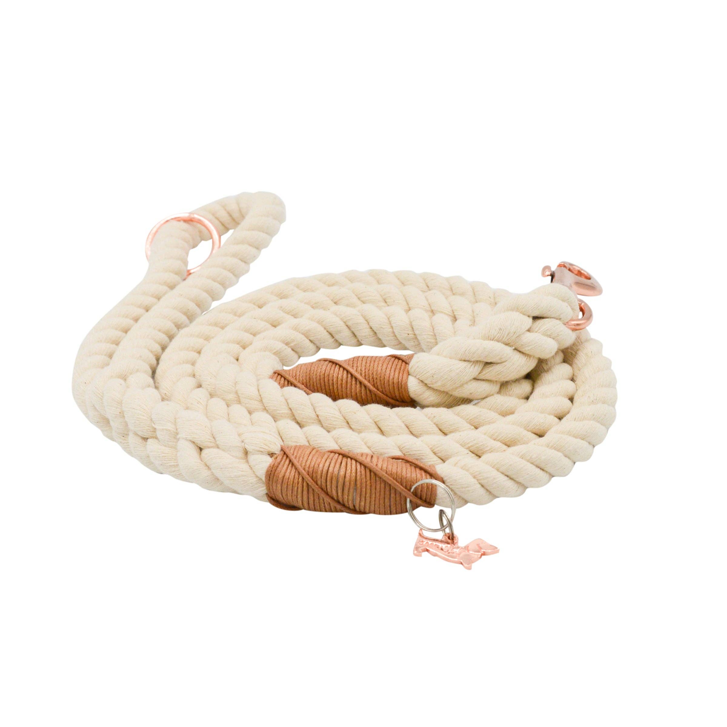 SASSY WOOF - Wholesale Pet Leash - Dog - Dog Rope Leash - Natural2