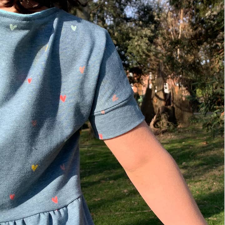 Two Stitches Patterns – wholesale Craft sewing kit – Molly Dress - Sewing Pattern for Childrenswear4