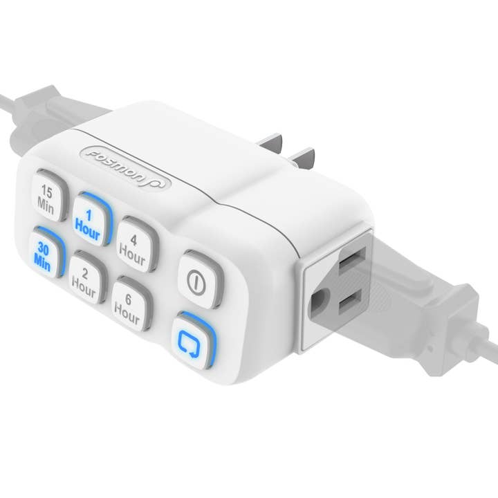 2 Grounded Outlet Plug-in Countdown Timer for wholesale by Fosmon