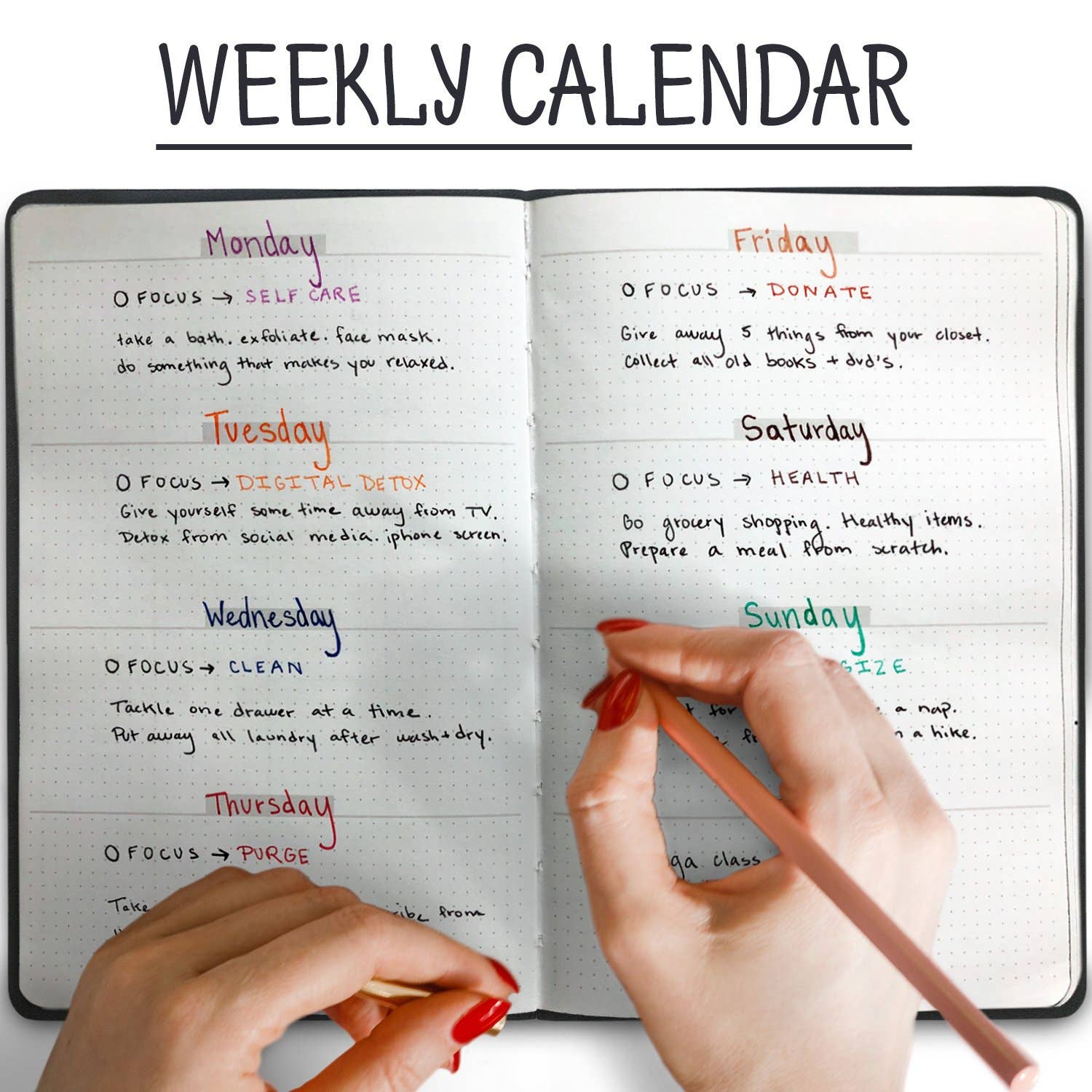 Bullet Keeper - Wholesale Planner - Perfect Planner - Monthly & Weekly12
