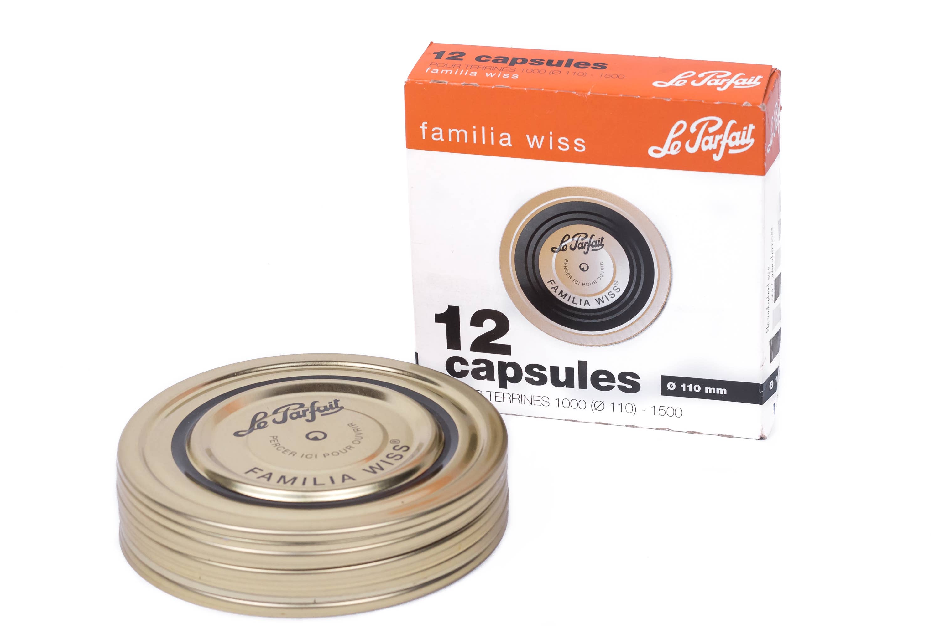 Le Parfait - Vente Pots - Bouchons d'étanchéité pour terrines et bocaux Familia Wiss2