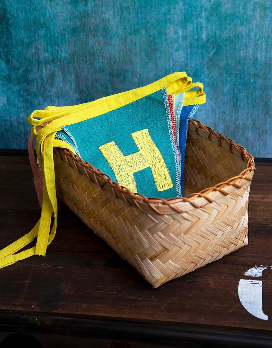 Talking Tables USA - Wholesale Bunting/Garland - Rainbow Birthday Fabric Bunting - 10ft | Birthday Party |4